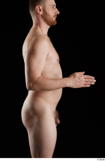 Victor  1 arm flexing nude side view 0003.jpg